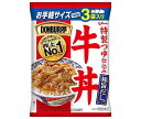 江崎グリコ DONBURI亭 3食パック 牛丼 120g×3×10個入｜ 送料無料 一般食品 レトルト食品 丼 どんぶり