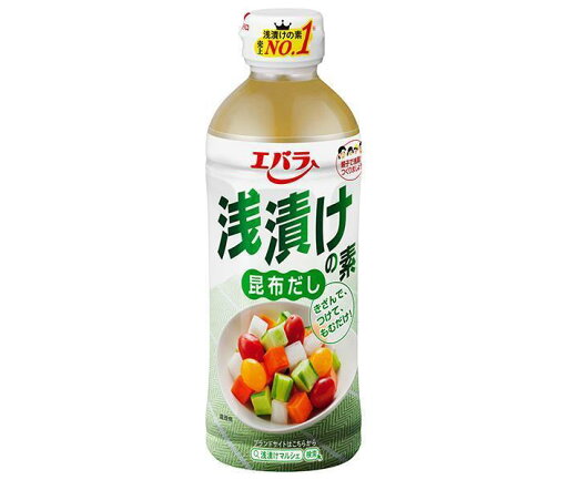 エバラ食品 浅漬けの素 昆布だし 500mlペットボトル×12本入| 送料無料 料理の素 浅漬けの素 素 エバラ食品 浅漬けの素 昆布だし 500mlペットボトル×12本入| 送料無料 料理の素 浅漬けの素 素