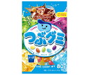 春日井製菓 つぶグミ ソーダ 80g×6袋入×(2ケース)｜ 送料無料 お菓子 グミ 袋 硬め食感 5種のソーダ味