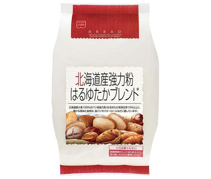 共立食品 北海道産強力粉 はるゆたかブレンド 600g×6袋入×(2ケース)｜ 送料無料 国産小麦 パン 製菓材料 菓子材料