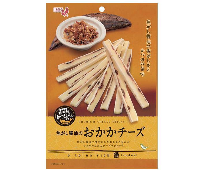 井上食品 o to na rich 彩 焦がし醤油のおかかチーズ 43g×10袋入×(2ケース)｜ 送料無料 チーズ 醤油 お..