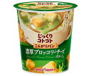 ポッカサッポロ じっくりコトコト こんがりパン 濃厚ブロッコリーチーズポタージュ 21.7g×6個入×(2ケース)| 送料無料 チーズスープ ポタージュ HOT