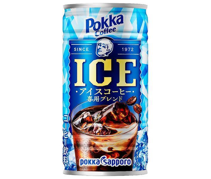 ポッカサッポロ ポッカコーヒー アイス 185g缶×30本入｜ 送料無料 缶コーヒー 珈琲 Pokka コーヒー ミルク入りのサムネイル
