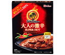 ハウス食品 レトルト ジャワカレー 大人の激辛 200g×10個入×(2ケース)| 送料無料 レトルトカレー 激辛 辛め