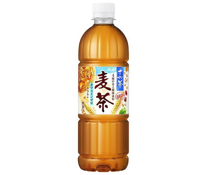 アサヒ飲料 十六茶麦茶 660mlペットボトル×24本入｜ 送料無料 麦茶 ブレンド茶 お茶 ノンカフェイン カ..