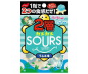 【全国送料無料】【ネコポス】ノーベル製菓 2層カメカメサワーズ（SOURS）ラムネ 45g×6個入｜ お菓子 グミ 弾力ハードグミ おやつ ラムネ