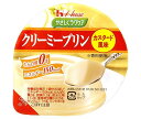 ハウス食品 やさしくラクケア クリーミープリン カスタード風味 63g×48個入×(2ケース)| 送料無料 プリン カスタード デザート たんぱく調整食