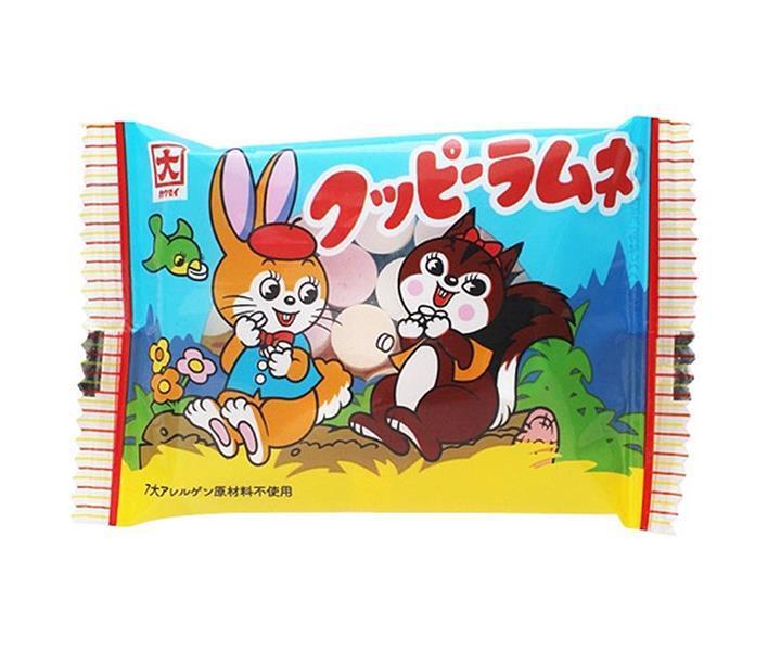 カクダイ製菓 クッピーラムネ 11g×60(30×2)袋入×(2ケース)｜ 送料無料 お菓子 ラムネ 駄菓子