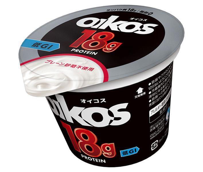 【送料無料・メーカー/問屋直送品・代引不可】ダノンジャパン ダノンオイコス 脂肪0 プレーン・砂糖不使用 170g×12個入｜ ダノン ヨーグルト オイコス 砂糖不使用 ダノンヨーグルト