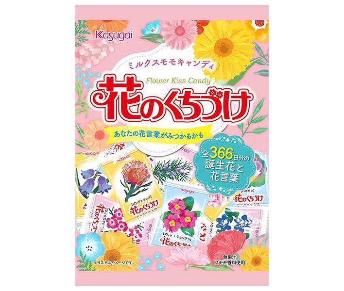 キャンディ 【送料無料・メーカー/問屋直送品・代引不可】春日井製菓 花のくちづけ 135g×12袋入｜ お菓子 飴・キャンディー 袋