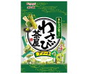 【送料無料・メーカー/問屋直送品・代引不可】春日井製菓 グリーン豆 わさび茶屋アソート 104g×12袋入| お菓子 豆菓子 おつまみ 袋 ワサビ