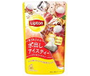 リプトン 水出しアイスティー ルイボス&ライチティー ティーバッグ 10P×6袋入| 送料無料 嗜好品 ティーバッグ 水出し紅茶