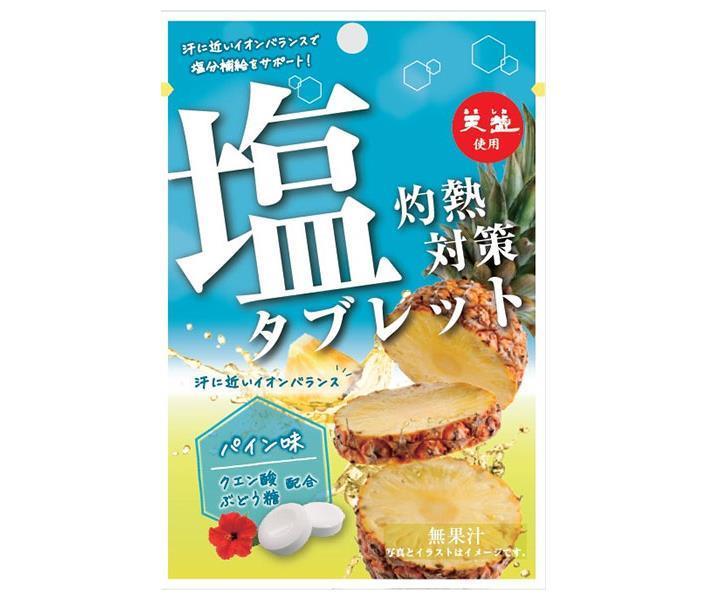 赤穂化成 灼熱対策 塩タブレット パイン味 28g×80(8×10)袋入×(2ケース)｜ 送料無料 お菓子 タブレット 袋 塩分補給 クエン酸