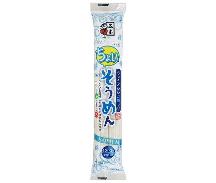 五木食品 ちょいそうめん 120g×30袋入| 送料無料 一般食品 そうめん