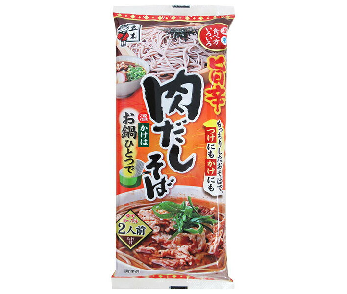 五木食品 旨辛 肉だしそば 230g×12袋入｜ 送料無料 そば 肉だし 一般食品 麺類