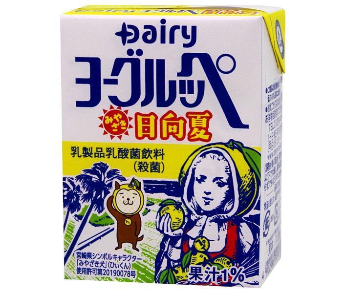 南日本酪農協同 デーリィ ヨーグルッペ みやざき日向夏 200ml紙パック×18本入×(2ケース)｜ 送料無料 乳..