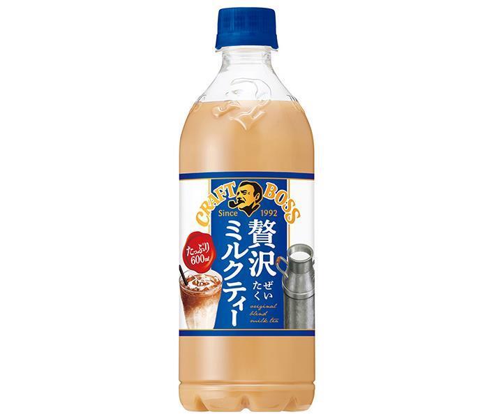 サントリー クラフトボス ミルクティー【手売り用】 600mlペットボトル×24本入｜ 送料無料 紅茶 PET BO..