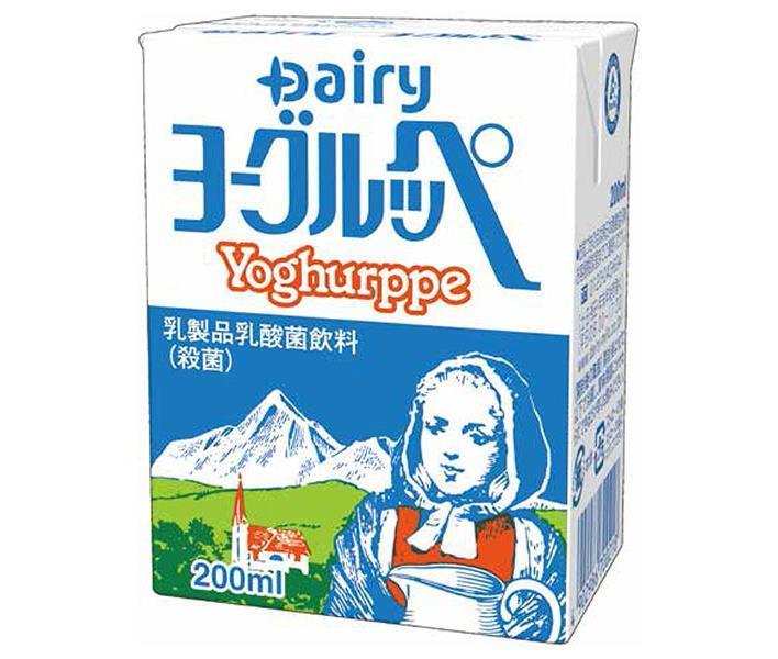 南日本酪農協同 デーリィ ヨーグルッペ 200ml紙パック×18本入｜ 送料無料 乳酸菌 乳酸飲料 乳飲料 紙パック デーリーのサムネイル