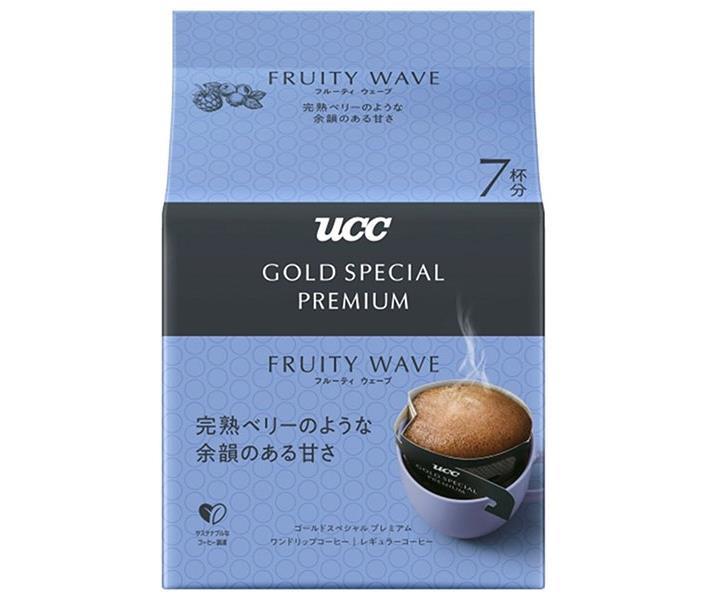 UCC GOLD SPECIAL PREMIUM ワンドリップコーヒー フルーティウェーブ (10g×7P)×12個入｜ 送料無料 ucc 嗜好品 コーヒー ドリップコーヒー 珈琲