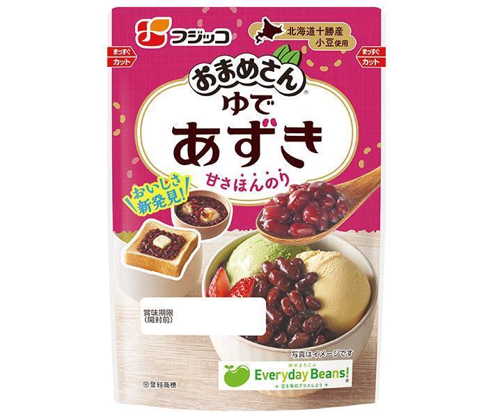 フジッコ おまめさん ゆであずき 150g×10袋入×(2ケース)｜ 送料無料 一般食品 まめ 小豆 北海道十勝産