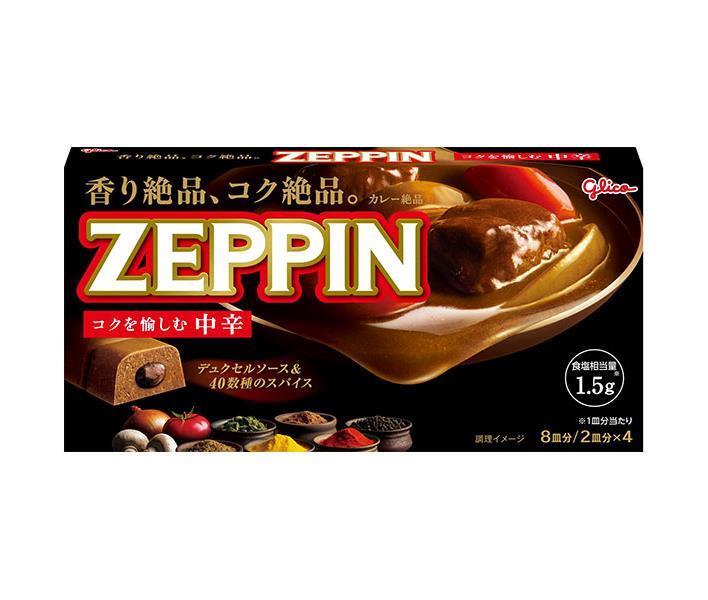 江崎グリコ カレーZEPPIN 中辛 175g×10