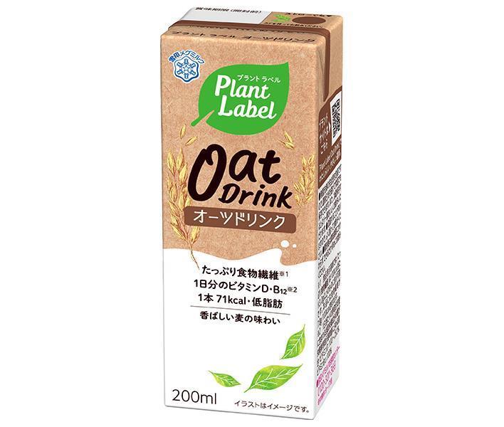 ᥰߥ륯 Plant Label(ץȥ٥) Oat Drink(ĥɥ) 200mlѥå24(2) ̵  ڥ塼 ӥߥ