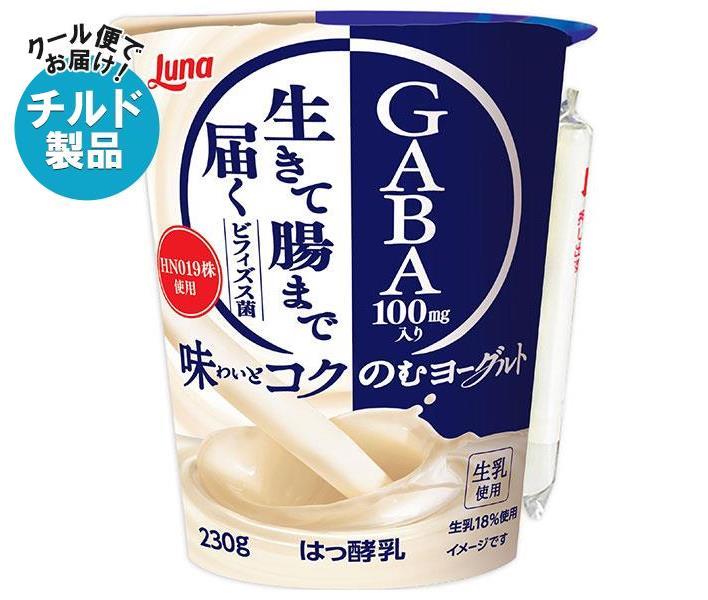 【チルド(冷蔵)商品】日本ルナ 味わいとコク のむヨーグルト 230g×6本入×(2ケース)｜ 送料無料 のむヨーグルト ヨーグルト 乳製品