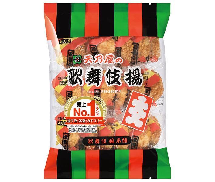 天乃屋 大入歌舞伎揚 15枚×12袋入｜ 送料無料 お菓子 おつまみ・せんべい 揚げせんべい