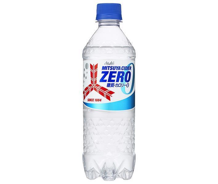 楽天ドリンクマーケットアサヒ飲料 三ツ矢サイダー ZERO（ゼロ） 500mlペットボトル×24本入｜ 送料無料 ノンカロリー炭酸 カロリーゼロ STRONG