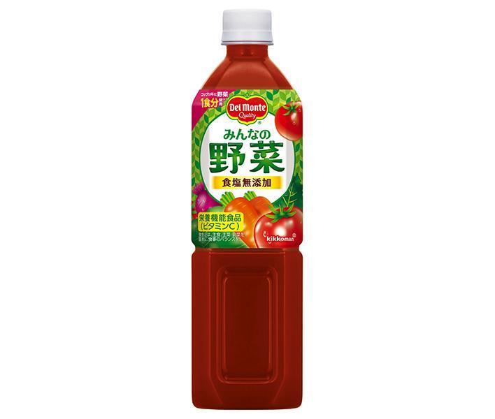 デルモンテ みんなの野菜 900gペットボトル×12本入×(2ケース)｜ 送料無料 野菜ジュース 野菜ミックス 栄養機能食品のサムネイル