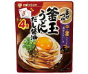 ミツカン まぜつゆ 釜玉うどんだし醤油 (29g×4袋)×12袋入×(2ケース)｜ 送料無料 一般食品 調味料 めん用 つゆ