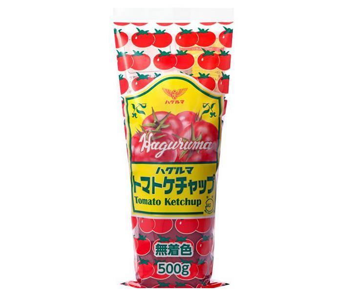 ハグルマ JAS特級 トマトケチャップ 500g×20本入×(2ケース)｜ 送料無料 トマト ケチャップ JAS 無着色 ..