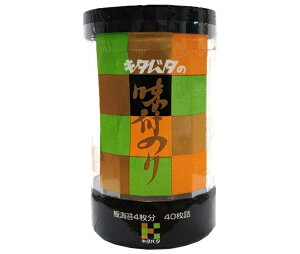 北畑海苔店 キタバタのパックのり 10切40枚×5個入| 送料無料 味付け海苔 味付けのり 一般食品 乾物 海苔