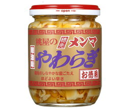 桃屋 穂先メンマ やわらぎ お徳用 210g瓶×6個入×(2ケース)｜ 送料無料 一般食品 瓶 めんま