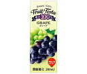 スジャータ フルーツフェスタ グレープ 200ml紙パック×24本入| 送料無料 ぶどうジュース ぶどう ブドウ 葡萄 100%ジュース