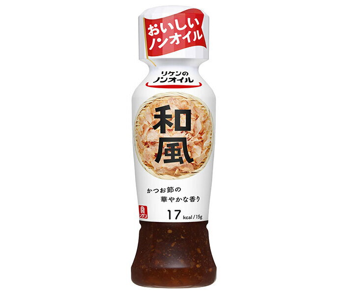 理研ビタミン リケンのノンオイル 和風 190mlペットボトル×12本入｜ 送料無料 調味料 ドレッシング ノンオイル