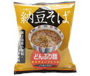 トーエー どんぶり麺・納豆そば 81.5g×24袋入| 送料無料 めん 麺 そば