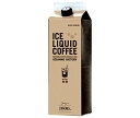 中村商店 キャプテン アイスコーヒー 無糖 1L紙パック×12本入×(2ケース)| 送料無料 珈琲 アイスコーヒー 無糖 紙パック