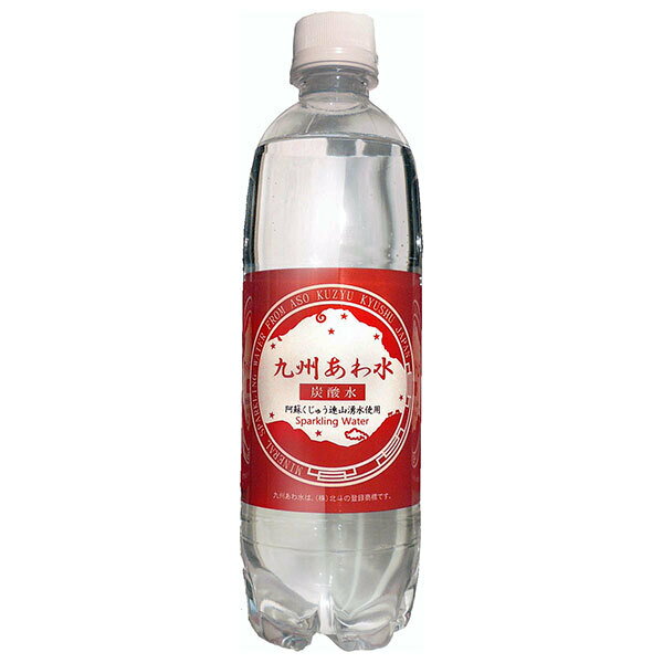 北斗 九州あわ水 炭酸水 500mlペットボトル×24本入×(2ケース)｜ 送料無料 炭酸 スパークリング ソーダ 割り材
