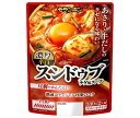 モランボン スンドゥブチゲ用スープ 濃厚辛口 330g×10袋入| 送料無料 鍋 鍋つゆ 鍋スープ 辛口 調味料 韓国料理