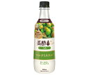 CJジャパン 美酢(ミチョ)プラス うめ 500mlペットボトル×24本入×(2ケース)| 送料無料 酢飲料 韓国 梅 ウメ 果実醗酵 希釈