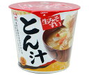 旭松 生みそずい とん汁 73.5g×6個入×(2ケース)| 送料無料 インスタント 即席 みそ汁