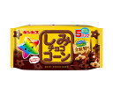 ギンビス しみチョココーン 全粒粉5P 110g×12個入| 送料無料 お菓子 スナック菓子 チョコ 小分け パック