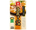 藤商店 豆乳キムチ鍋スープ まろやかコク仕立て 600g×10袋入| 送料無料 鍋 スープ だし 調味料 ストレート 豆乳