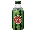 友桝飲料 スイカサイダー 300ml瓶×24本入| 送料無料 サイダー ソーダ 炭酸 スパークリング スイカ