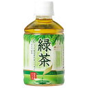 富永貿易 神戸居留地 緑茶 280mlペットボトル×24本入×(2ケース)| 送料無料 茶飲料 緑茶 お茶 ペットボトル
