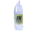 友桝飲料 強炭酸水 レモン(K) 1000mlペットボトル×15本入| 送料無料 炭酸飲料 炭酸水 ソーダ PET 割り材 檸檬 れもん
