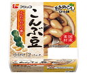 フジッコ おまめさん 豆小鉢 こんぶ豆 65g×2パック×12個入| 送料無料 惣菜 煮豆 食品 カルシウム 食物繊維 こんぶ 昆布