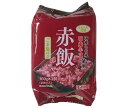 たかの 小豆赤飯 ごま塩付 3個パック (160g×3個)×8個入| 送料無料 パックごはん レトルトご飯 レトルト 赤飯