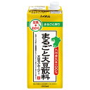ふくれん まるごと大豆飲料 大豆スムージー 1000ml紙パック×12(6×2)本入| 送料無料 豆乳 おから 大豆 紙パック 1000ml 1L 1l